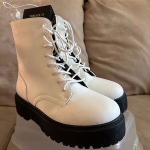 Forever 21 combat boots